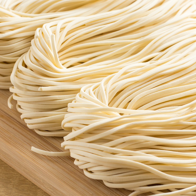 台湾进口义峰关庙面细粗面刀削面速食袋装1200克手工日晒原装挂面刀