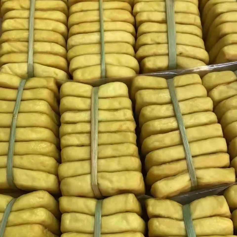 平远客家梅州平远特产正宗热柘豆干广东省内发货1000克 捆扎600克