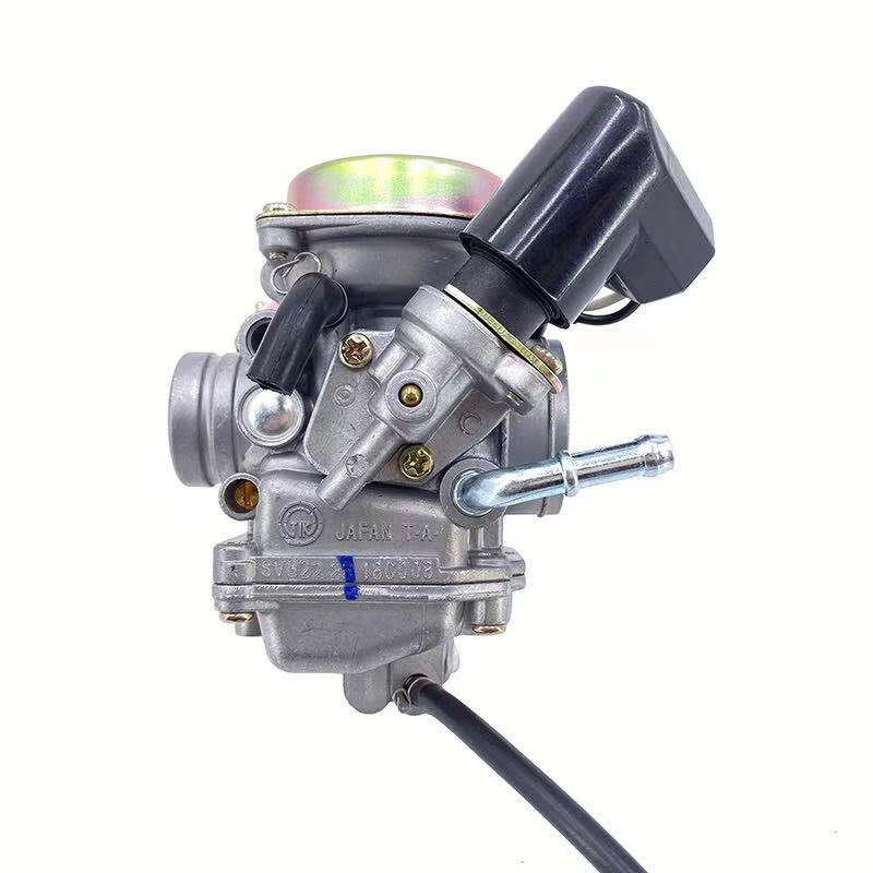 豪爵化油器摩托车适配踏板福星时尚时代之星s喜时代hj100t2377c7d