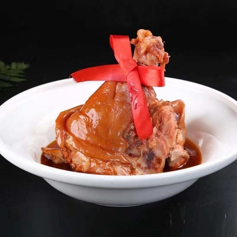 泰康肘子太康肘子五香肘子二斤1000克猪蹄膀家庭快餐酒店外卖熟食