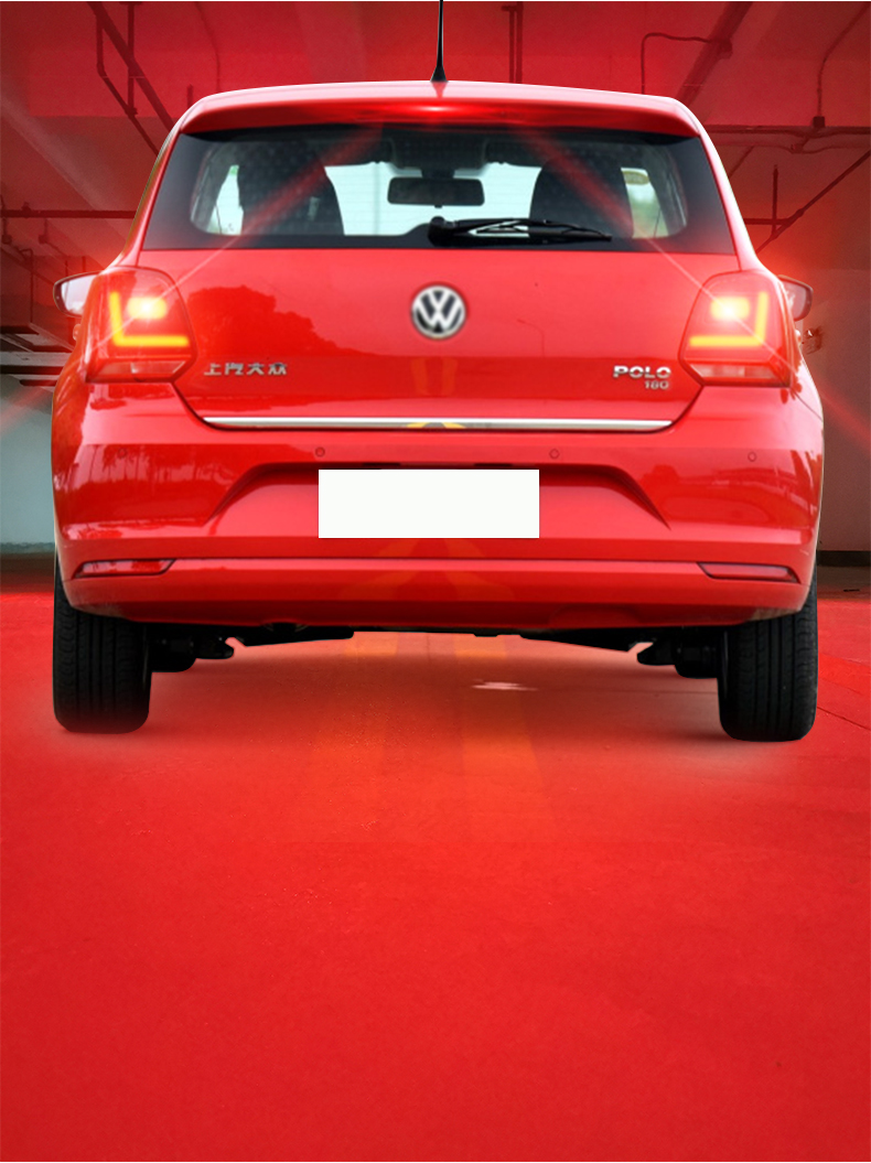 适用13-19款大众polo刹车灯led爆闪14刹车灯18尾灯灯泡16polo改装