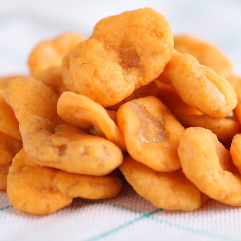 三只松鼠蟹香蚕豆205g休闲特产炒零食炒货网红蟹黄味蟹香蚕豆205g3袋