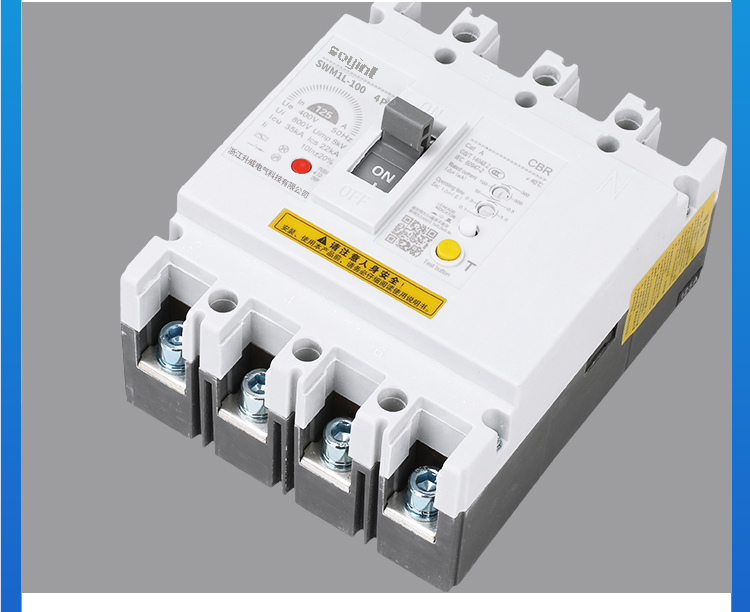 智能可调式 漏电保护器 50ma总开关塑壳断路器100ma500ma漏保空开 2p