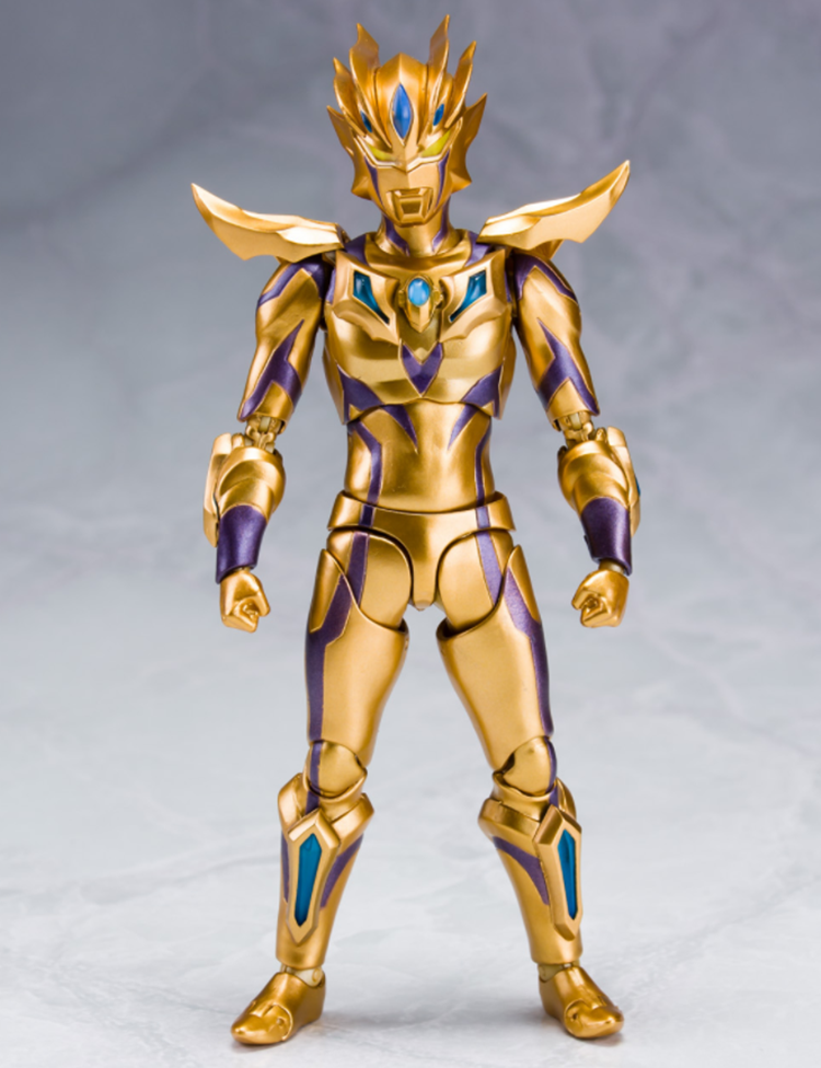 奥特曼黄金赛罗闪耀形态泽塔捷德送男孩儿童玩具模型可动人偶 【豪华