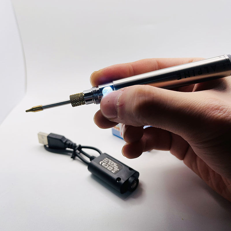 黑狼鸟烫烟码神器刮烟码器扁头去烟码充电无线电烙铁家用学生小洛维修