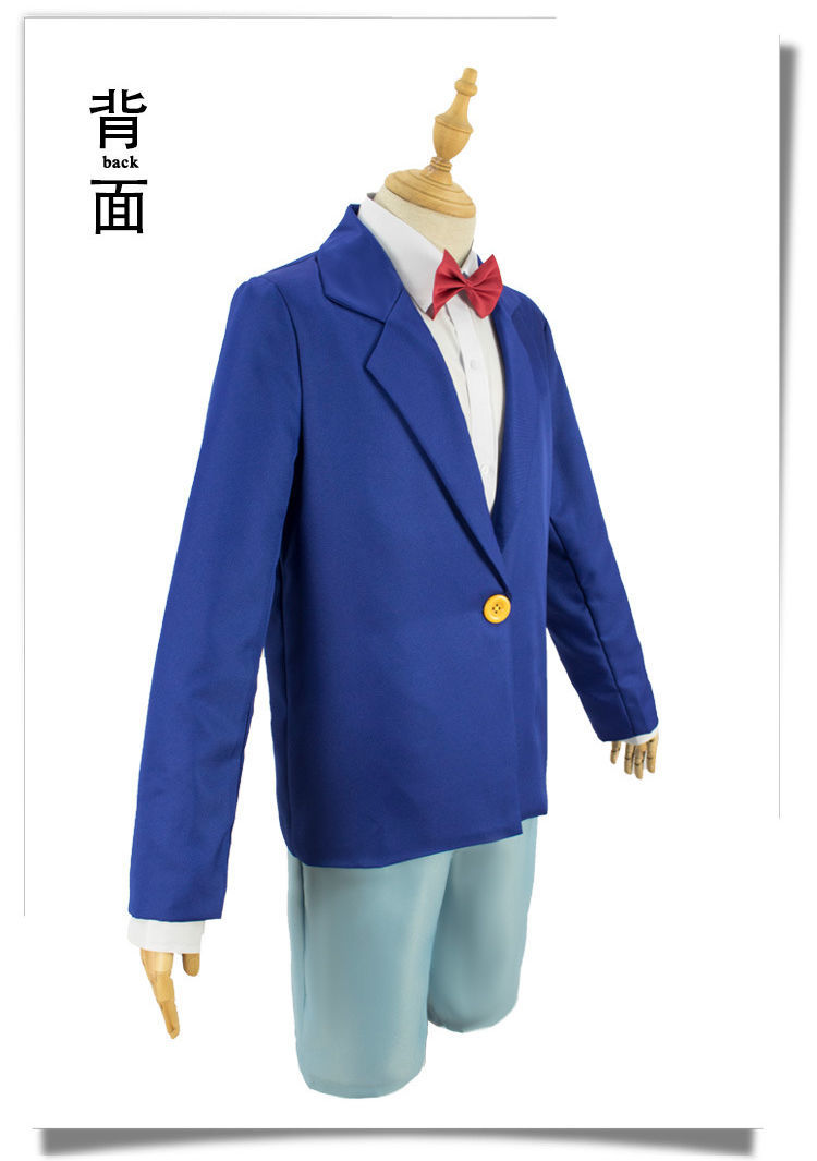 nba体育旗舰同款柯南衣服工藤新一周边侦探服cos服装学生cosplay动漫