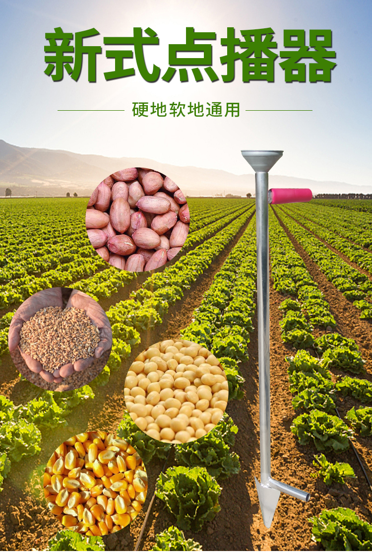 玉米专用点播器手动播种器种花生大豆种蔬菜小型播种机器补苗神器 双