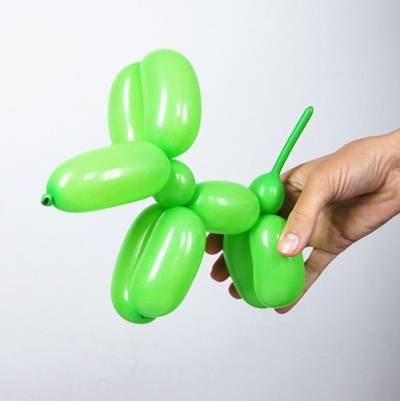 hepheas新款20010个长条魔术气球百变造型260儿童玩具编织气球装饰筒