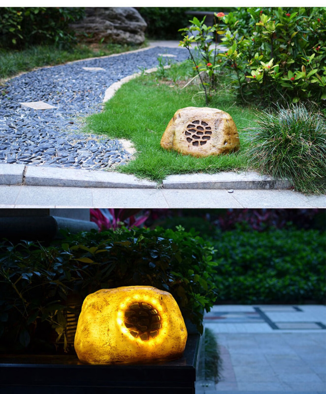 庆佳凯【官方旗舰】爱念户外庭院别墅草地音响巫无线蓝牙插卡草坪防水