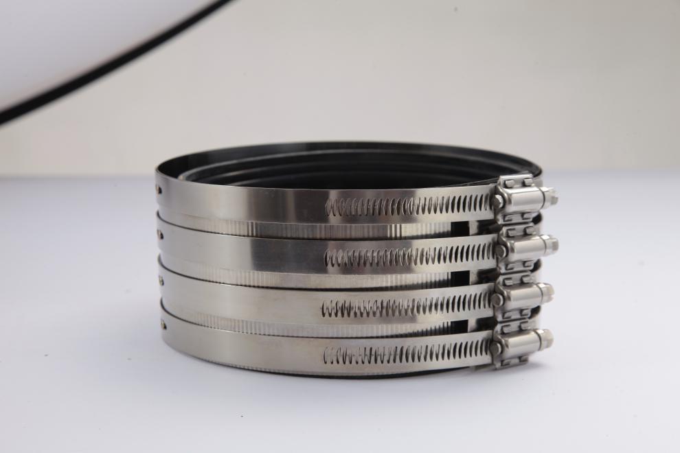 不锈钢管束排下水管卡箍柔性抱箍接头pvc管卡箍强力卡2寸50铸铁管201