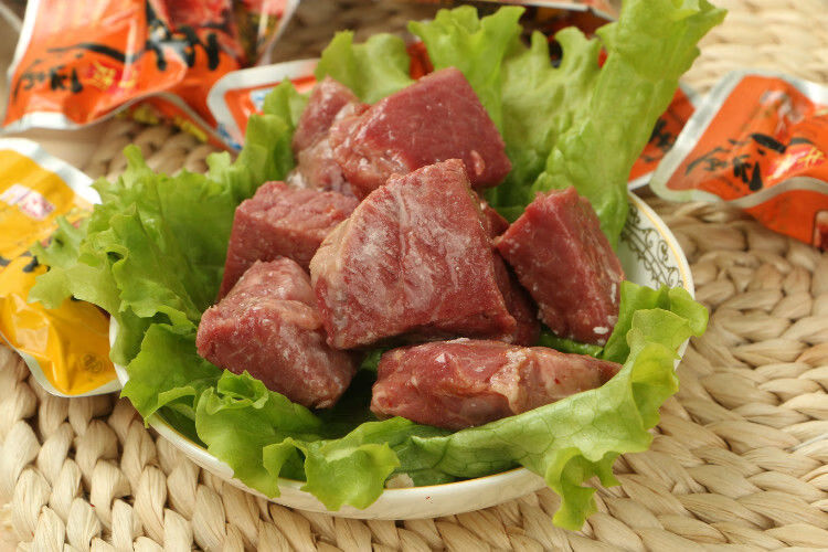 山西特产冠云平遥牛肉一口香小包装牛肉500克袋真空包装云青五香500g