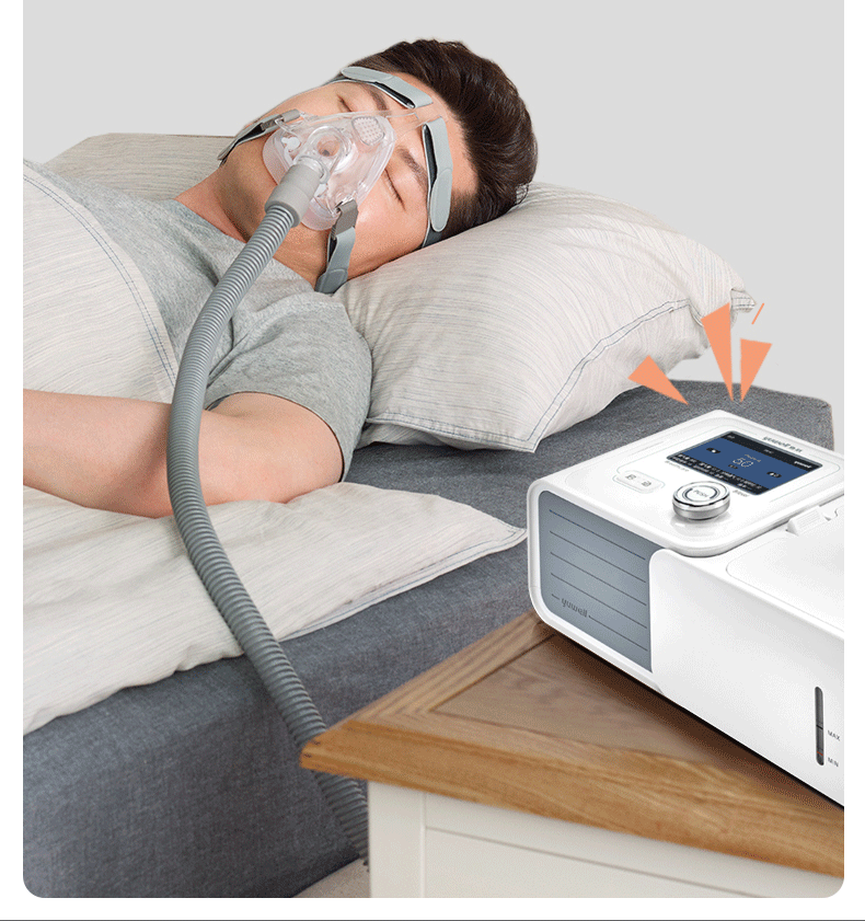 鱼跃(yuwell)正压双水平治疗机yh-725双水平全自动呼吸机家用医用无创