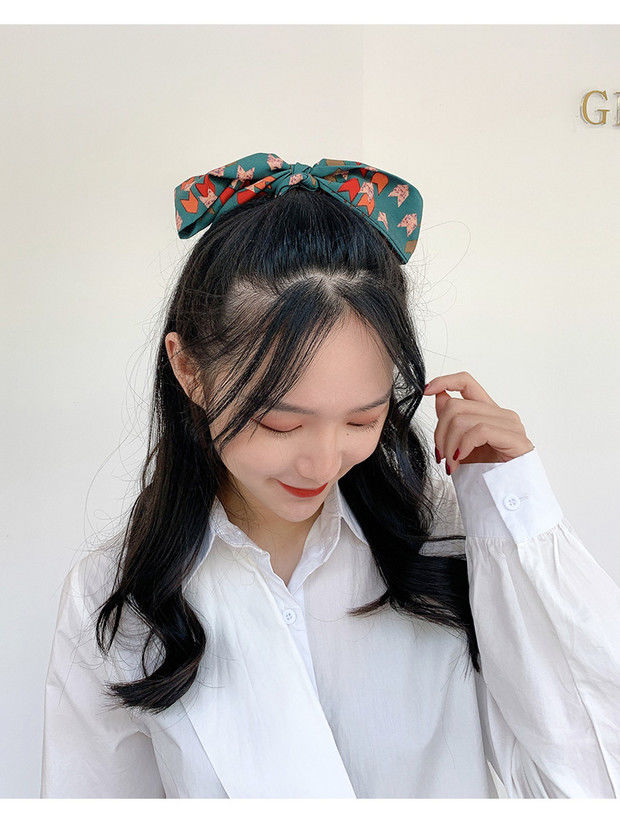 乔与乔伊小丝巾细长发带女绑发飘带头绳法式复古丝巾女小长条丝带装饰