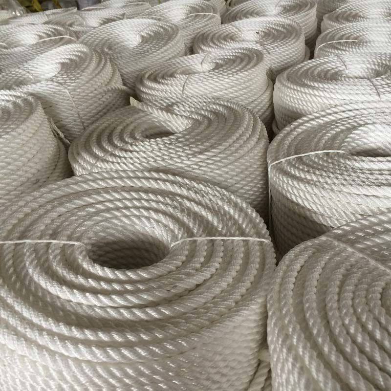 尼龙绳软绳子批发拉绳捆绑耐磨白色丙纶绳深水井绳船用缆绳栓牛绳嘉际