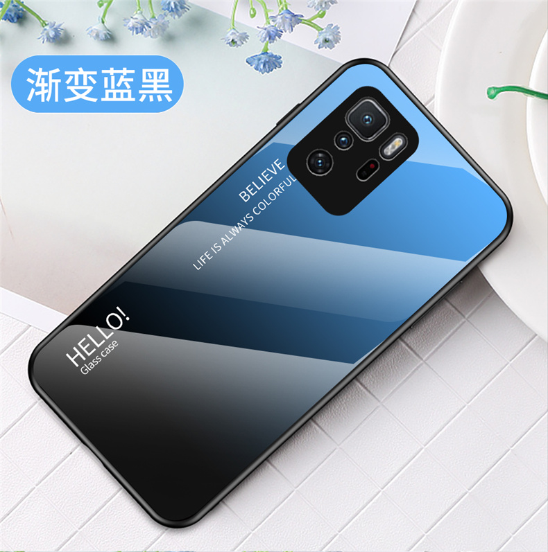 佐禾红米note10手机壳国内版保护套红米note10pro彩绘创意玻璃壳redmi