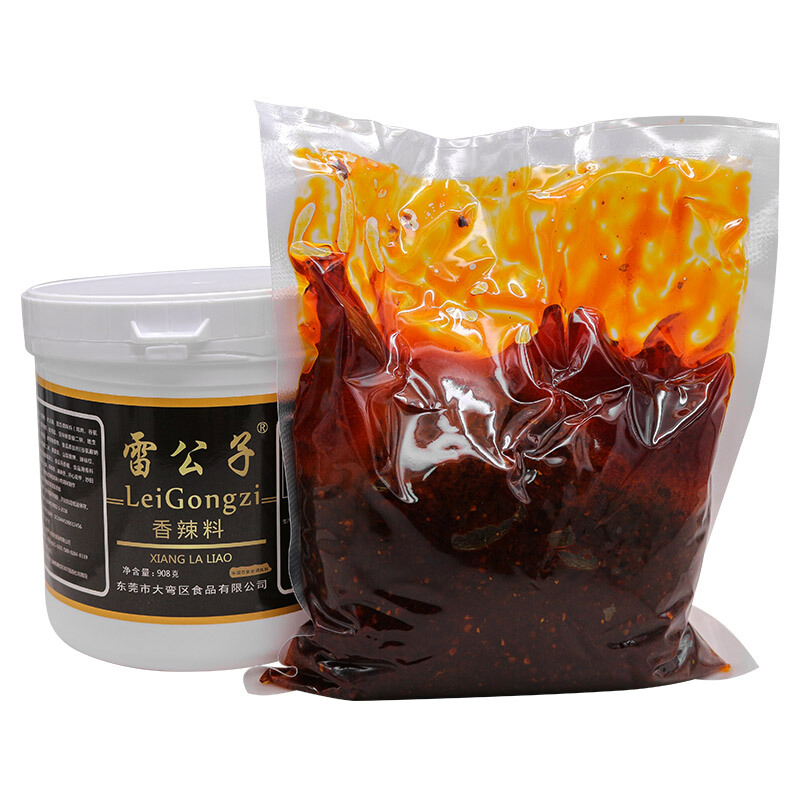 雷公子香辣料908克新版复合调料冒菜辣卤火锅增香提鲜麻辣烫调味