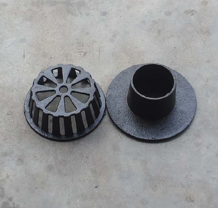 铸铁内插式87型雨水斗屋面地漏雨水漏斗虹吸式雨水斗承插式落水斗 dn