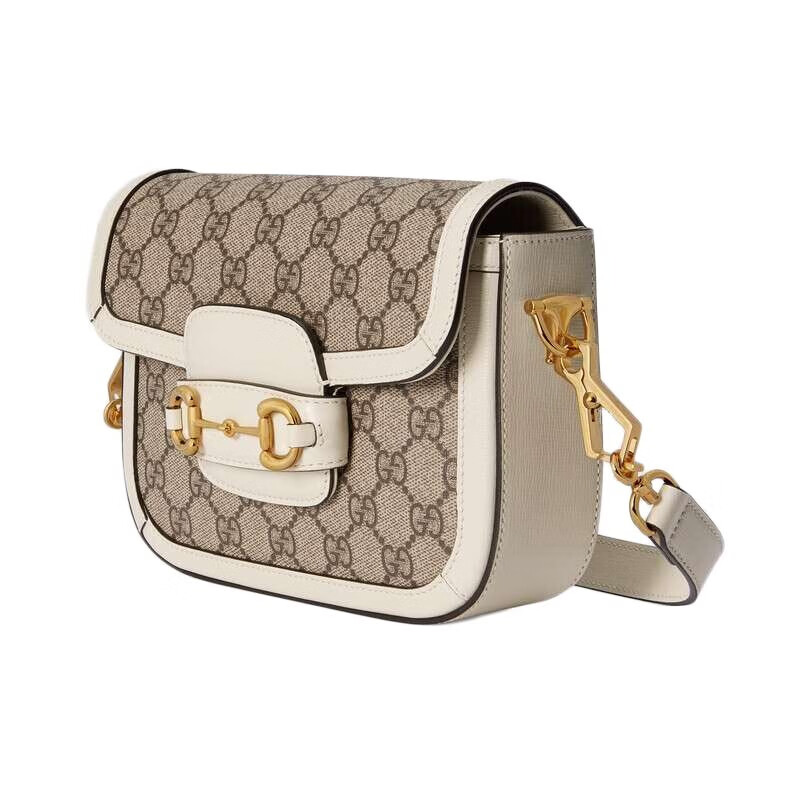 gucci古驰女包 经典马衔扣1955系列迷你小号马鞍包 斜挎包 单肩包