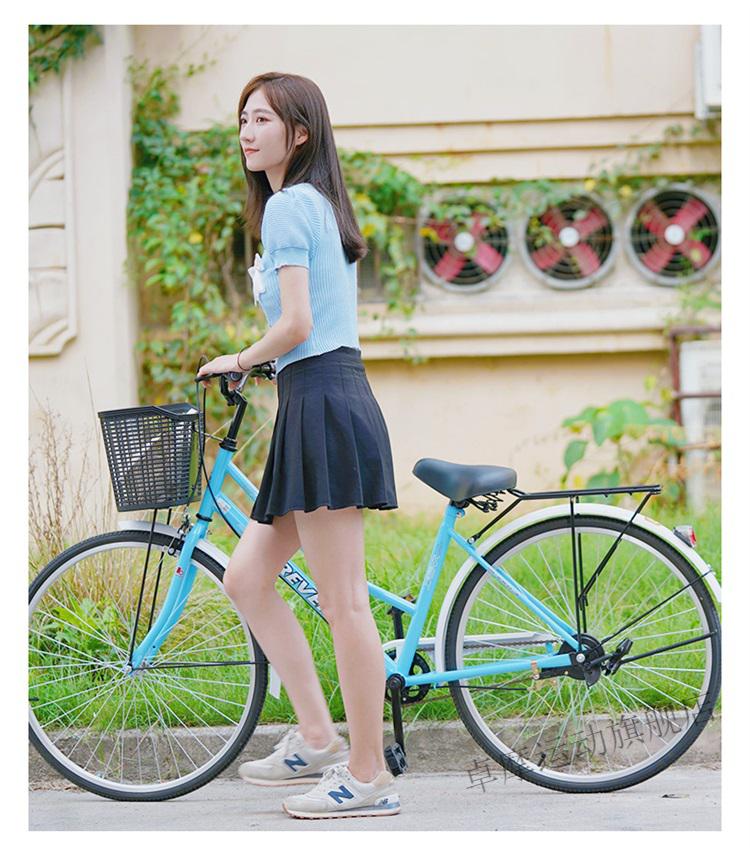 永久自行车26寸男士牌通勤自行车2426寸女复古轻便成人上班骑男士买菜