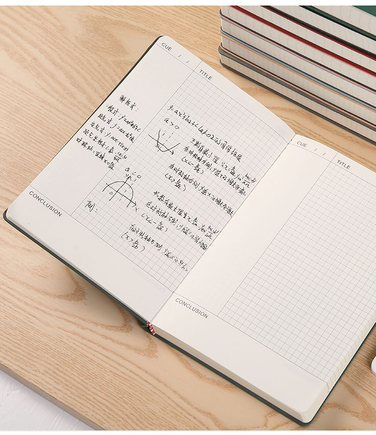 senmu 康奈尔笔记本本子a5加厚本子学生作业横线空白网格笔记本日记本