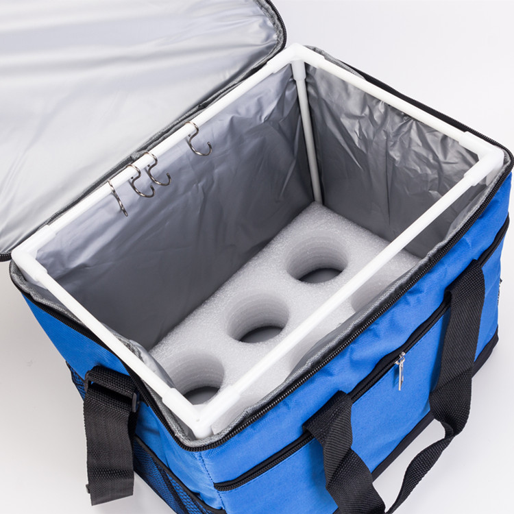 外卖箱支架送餐箱内部专用支架三通隔断带饭保温包外卖支撑杆配件定制