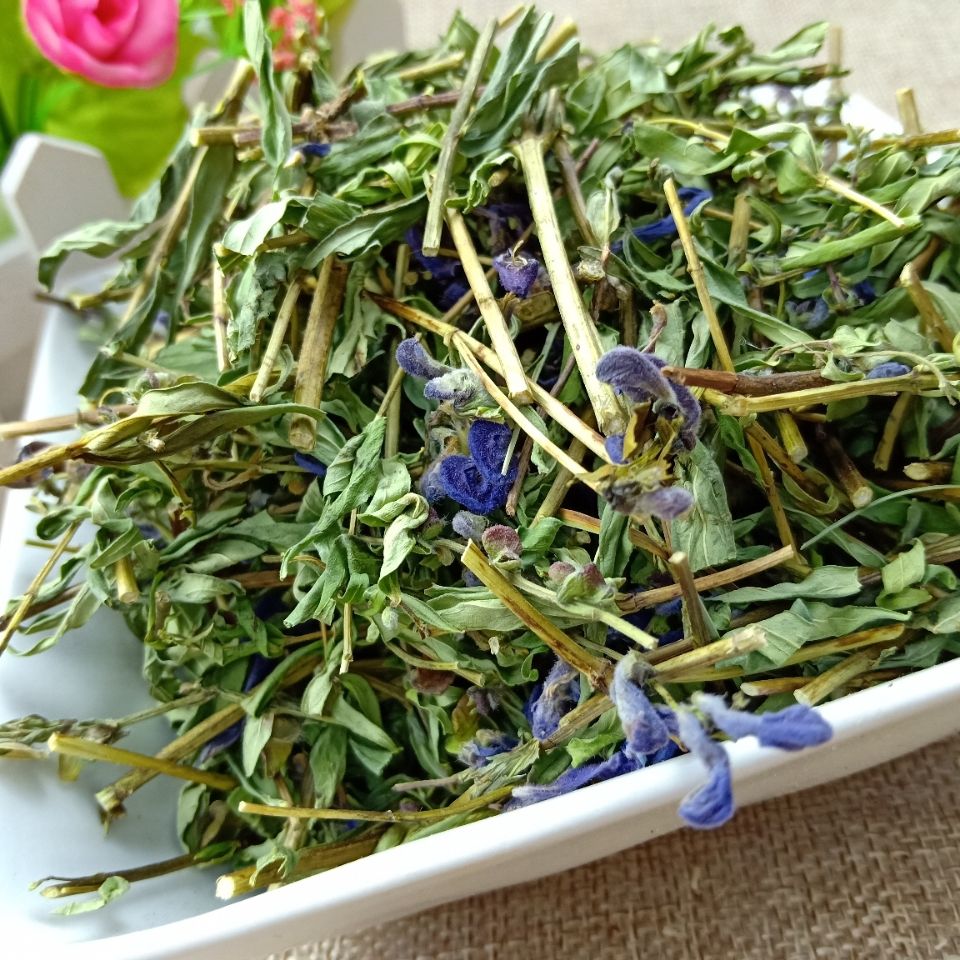 大兴安岭野生黄芩叶茶茎叶茶50克新货质量保证原产地发货 黄芪叶茶包