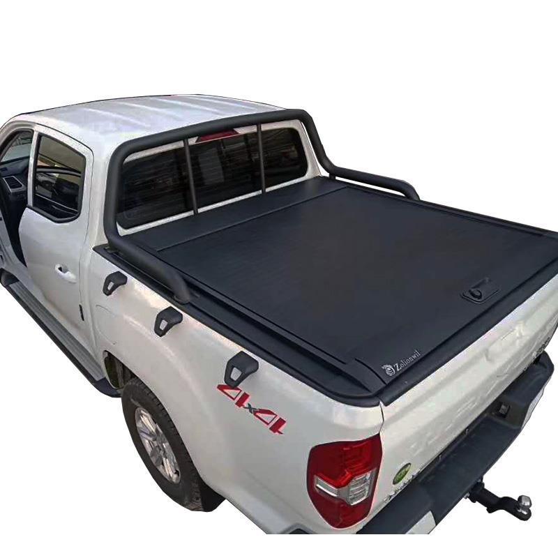 牛t90大通t60t70皮卡伸缩平盖大通推拉卷帘后盖皮卡尾箱盖t60标准货箱