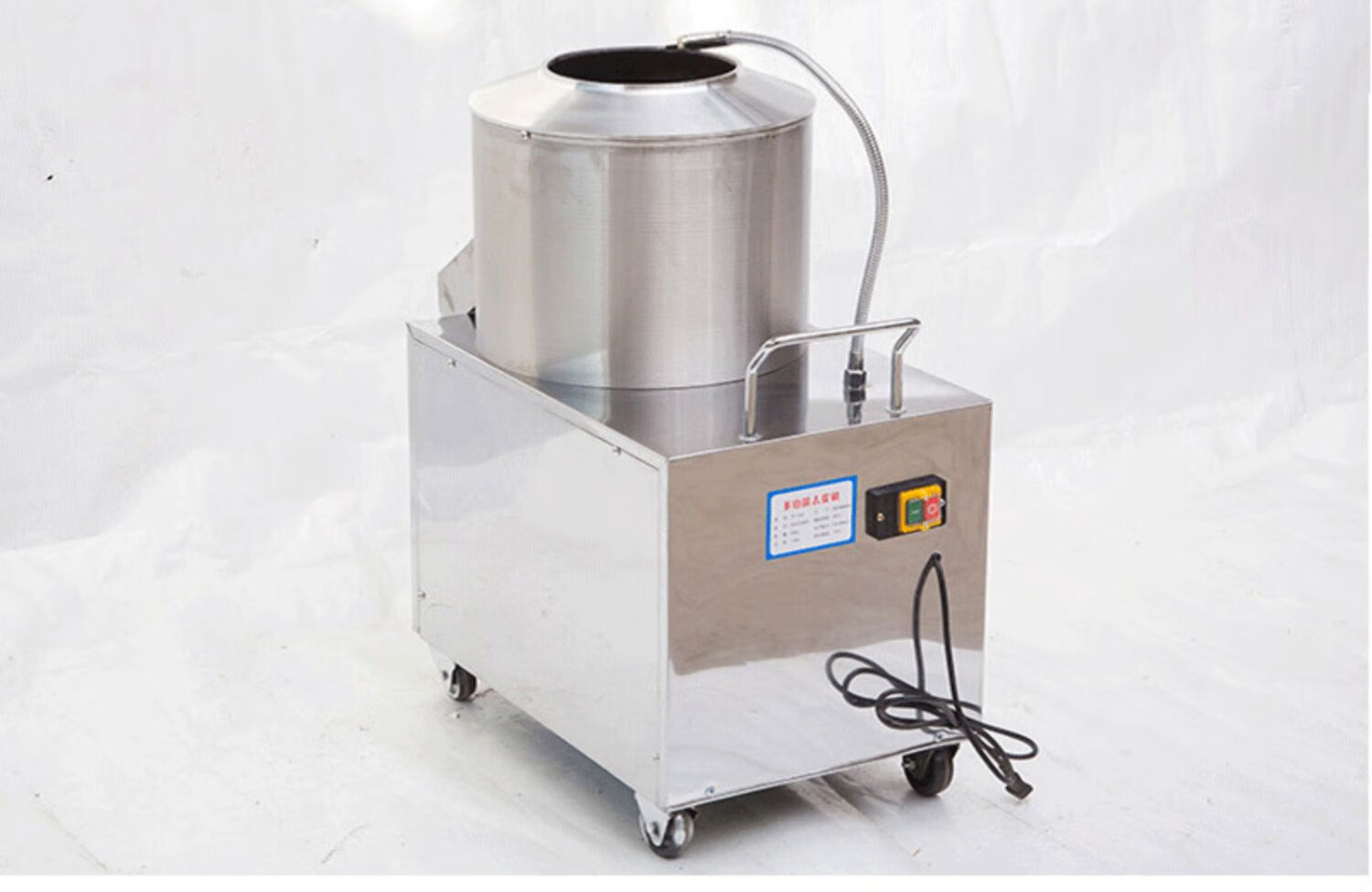 路途土豆去皮机全自动商用小型家用脱皮机马铃薯芋头地瓜削皮机打皮机