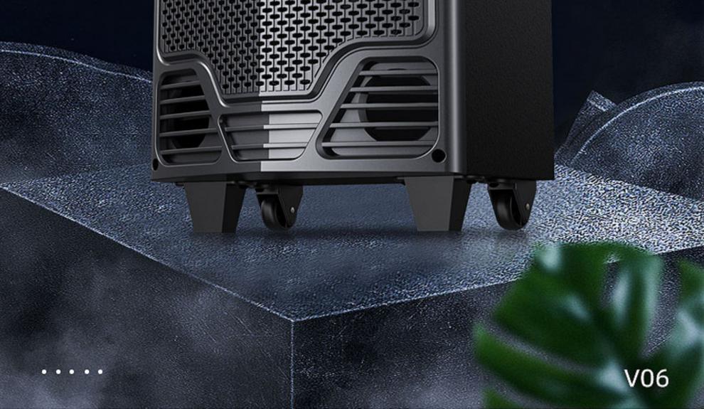 联想(lenovo)联想v07广场舞音响户外有源音箱k歌重低音炮大手提便携式