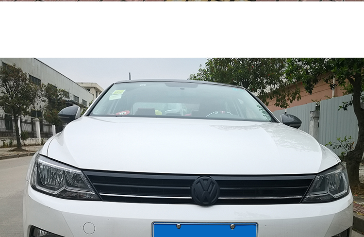 其它大众新凌渡polo高尔夫775朗逸速腾宝来途观l车标改装黑标装饰贴