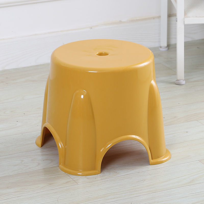 辉鹿家用塑料小凳子 塑料凳子加厚熟胶家用矮凳时尚小板凳浴室茶几换