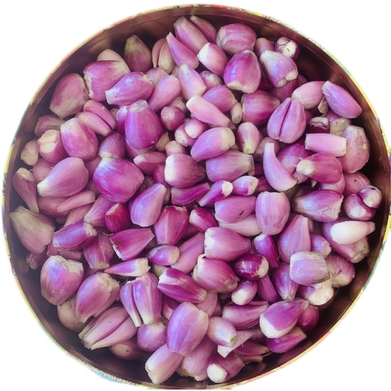 预售去皮红葱头新鲜剥皮葱头真空包装纯手工剥皮去皮餐