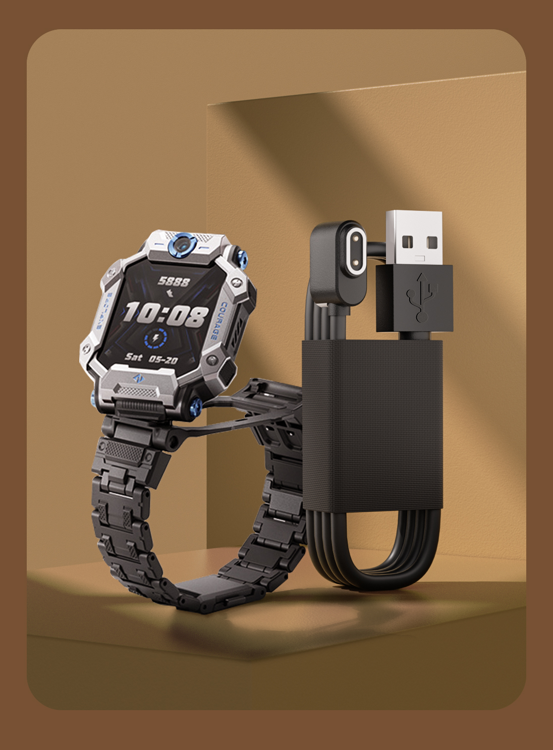 10035004912848商品名称:aoro  适用小天才儿童电话手表z7充电器z6巅