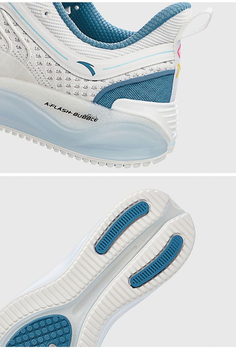 商场同款anta安踏运动鞋弹力胶科技跑步鞋男鞋2021秋季新款网面透气