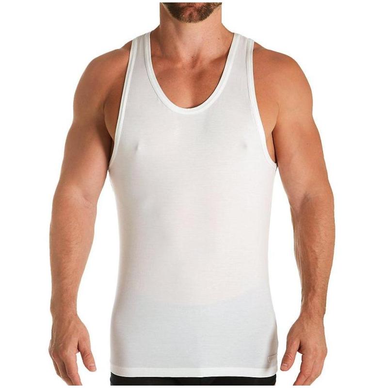 calvinklein男ck背心纯色透气速干基础款透气春夏h300417blackl