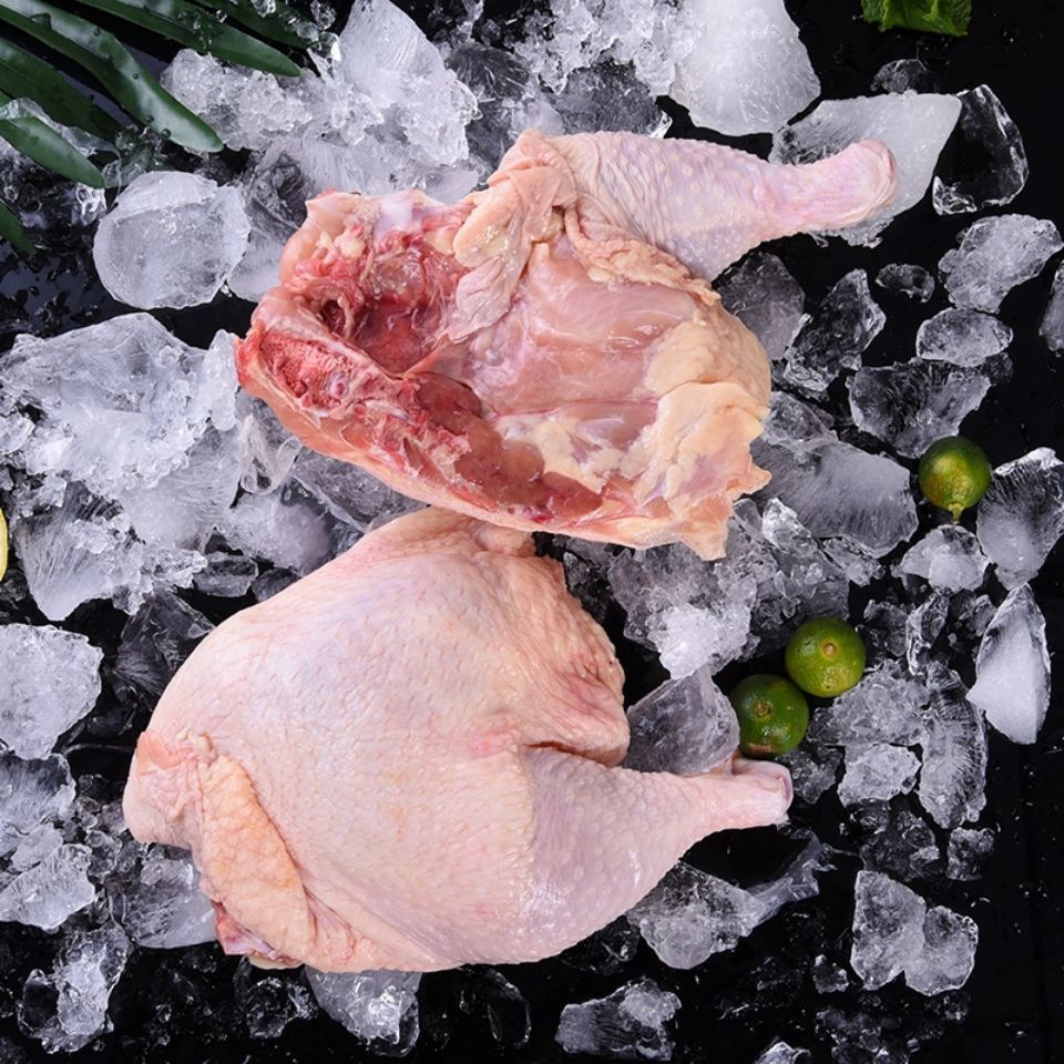 新鲜冷冻鸡边腿鸡腿新鲜生鸡大腿鸡烧烤炸腌制食土鸡鸡腿4斤