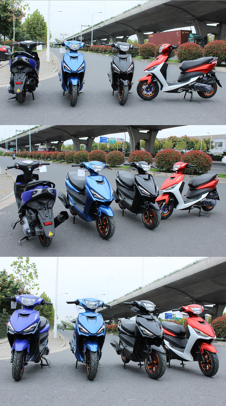 鬼火三代踏板摩托车战速摩托车助力车125cc发动机男女抖音可上牌鬼八