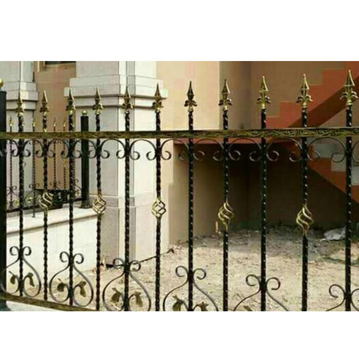 铁艺配件锻打熟铁枪头矛尖枪尖矛头非铸铁大门围栏配件铁花材料全 115