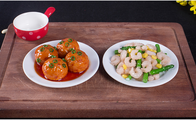 仿真食物中餐菜品模型食品仿真假菜影视拍戏样品摆设舞台表演道具明