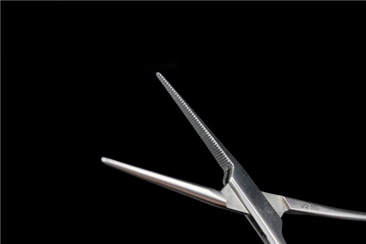 上海医疗器械厂 jz 金钟外科手术器械 医用 止血钳 无镀层 wd 不反光