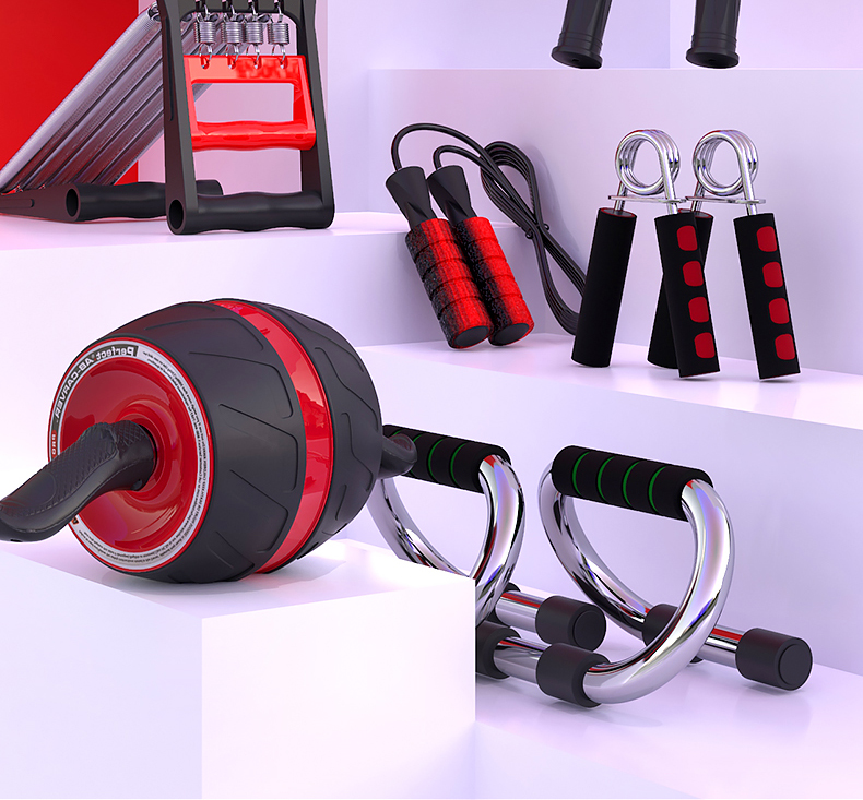 健身器材家用训练套装组合男体育用品拉力器运动锻炼臂力棒臂力器臂力