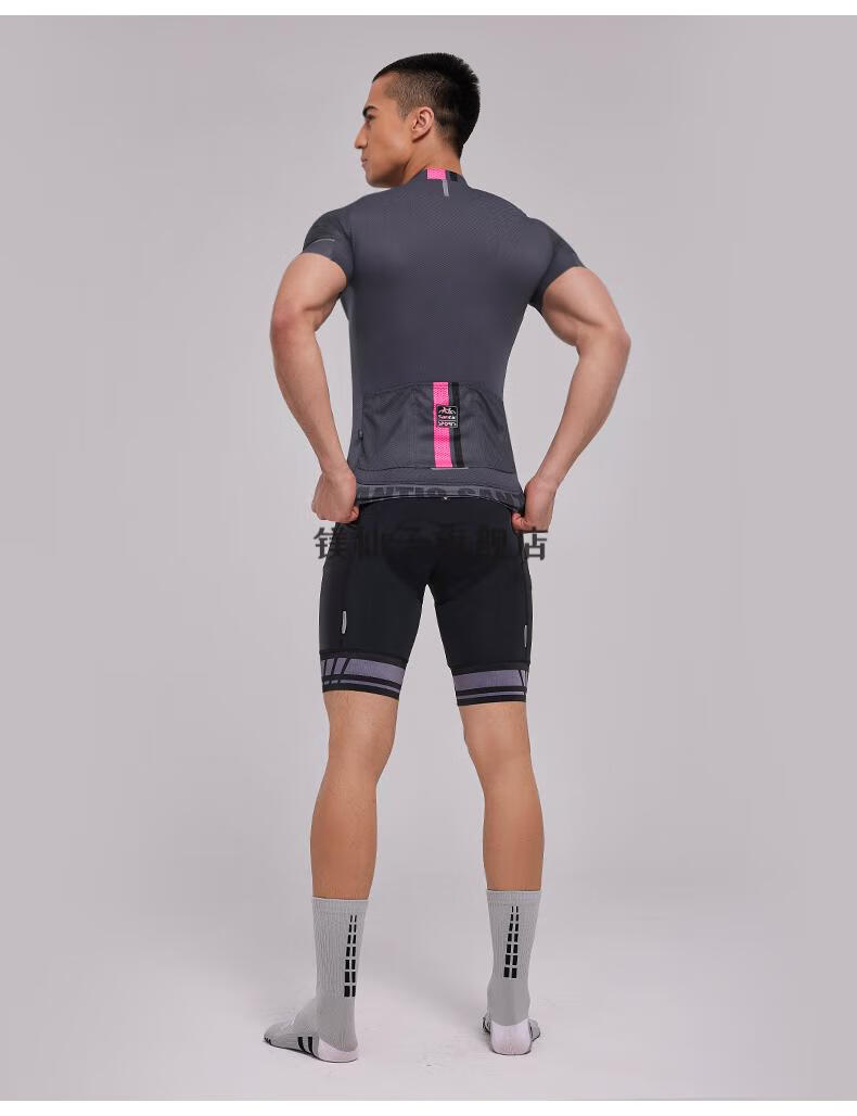 森地客骑行服套装santic森地客 骑行服男 夏季 山地车自行车套装骑行