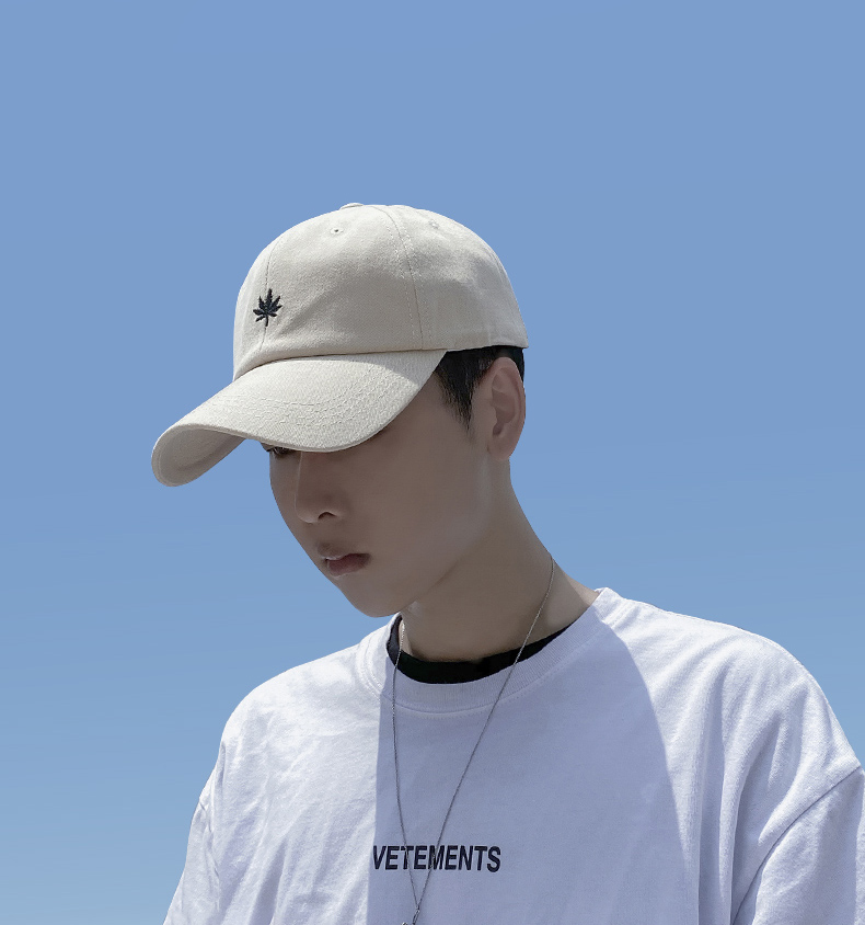 帽子男潮韩版ins网红遮阳鸭舌帽潮流男士春秋棒球帽男生夏季潮牌飞鱼