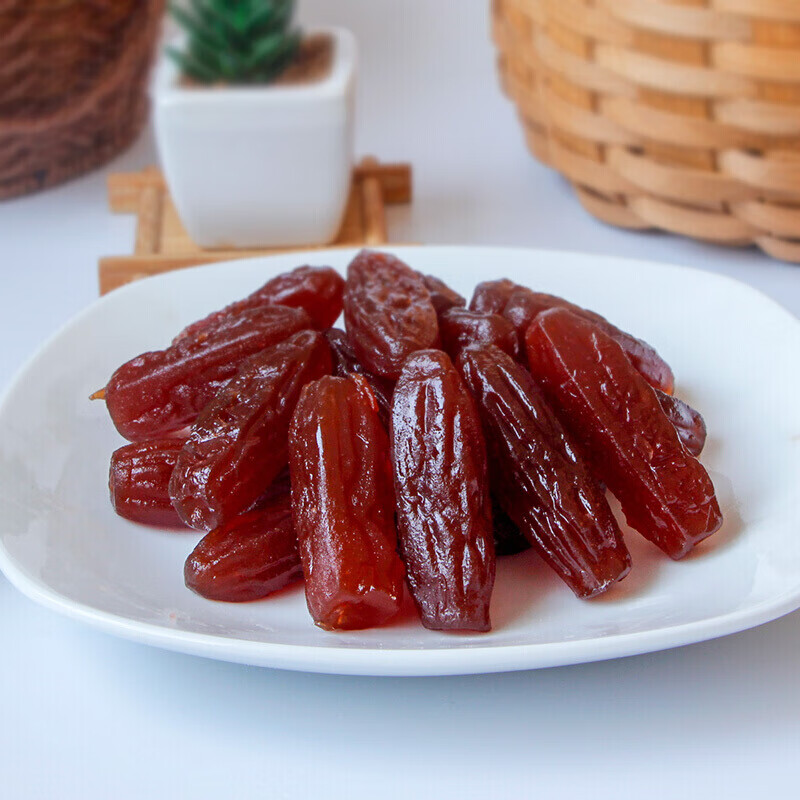 星派水晶紫薯仔500g连城特产软糖番薯干软糯山芋食小紫薯仔