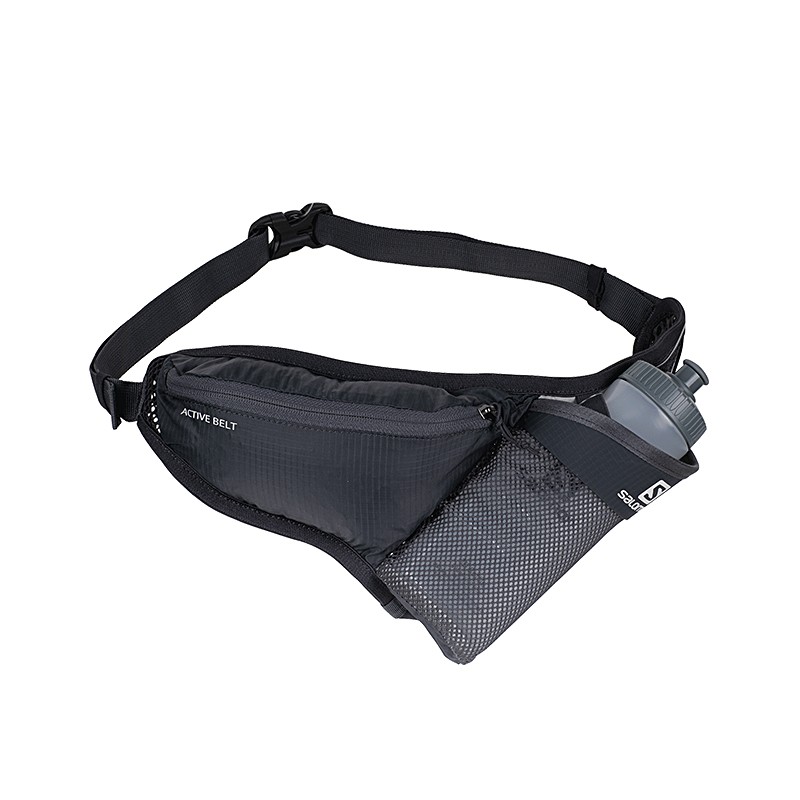 salomon萨洛蒙20春夏新品男女款户外跑步腰包activebeltc17547黑色
