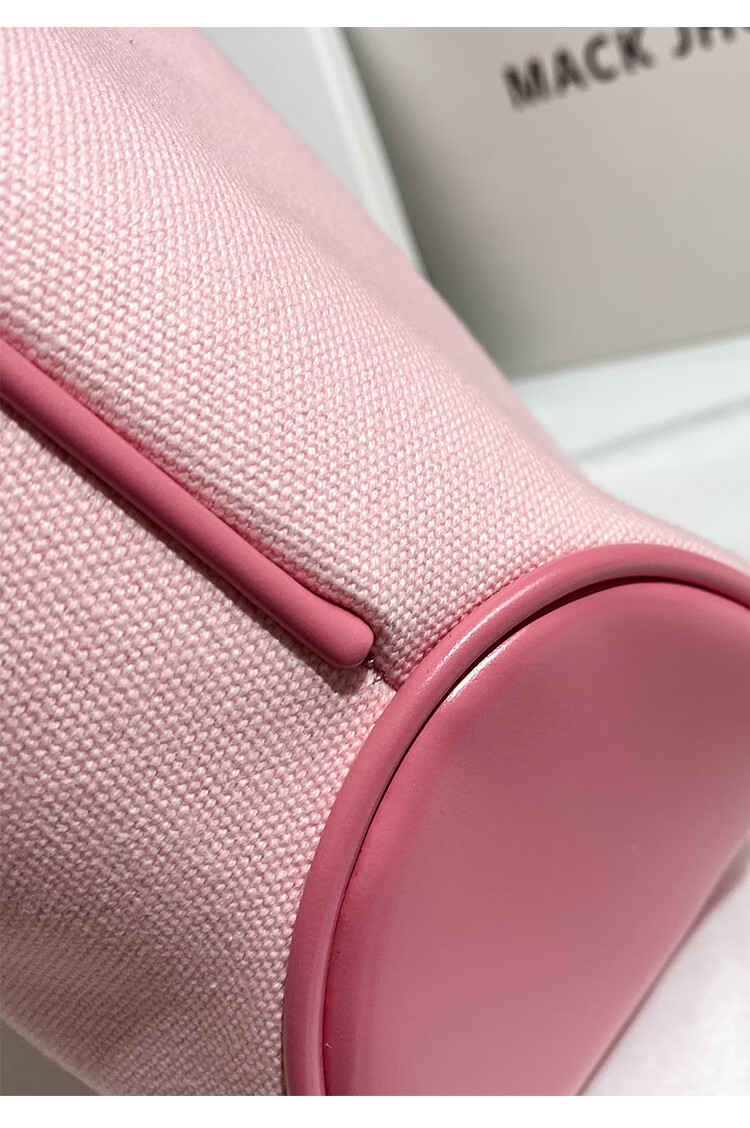 香港mackjhosel粉色托特包包女夏2022新款潮小众大容量通勤单肩包