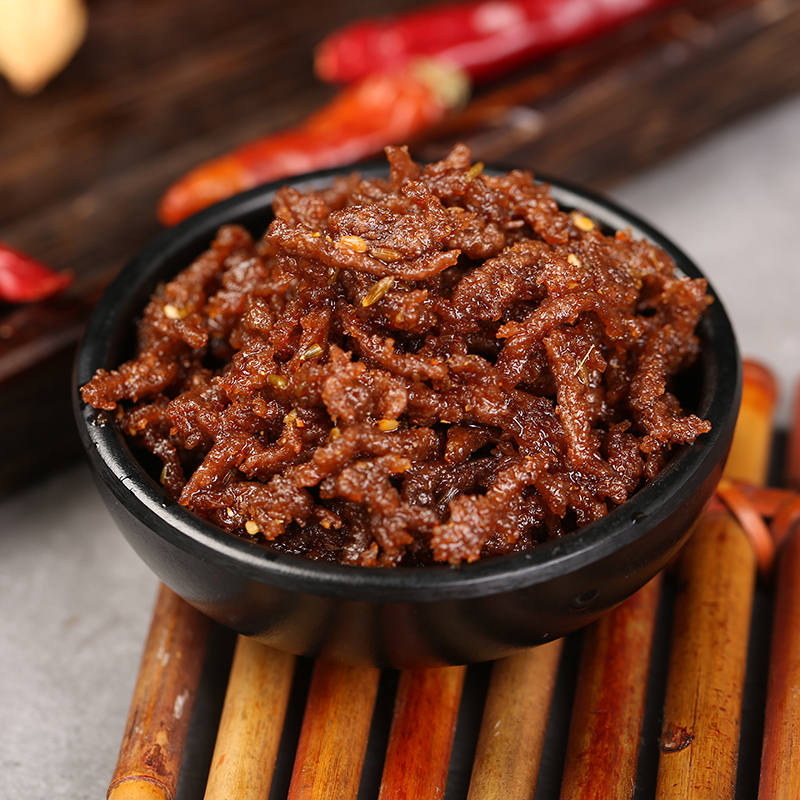 沙嗲牛肉味辣条干颗粒面筋四川特产沙爹麻辣片儿时休闲零食小吃牛肉味