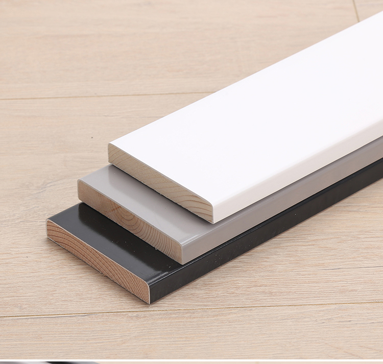 踢脚线白色黑6cm地板地脚线7公分10厘米4cm平板北欧简约北欧平板6cm白