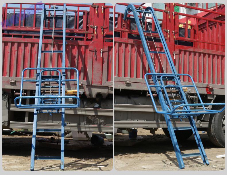 自动上货机装车卸货提升机车载折叠装袋上料神器电动上粮机升降机加大