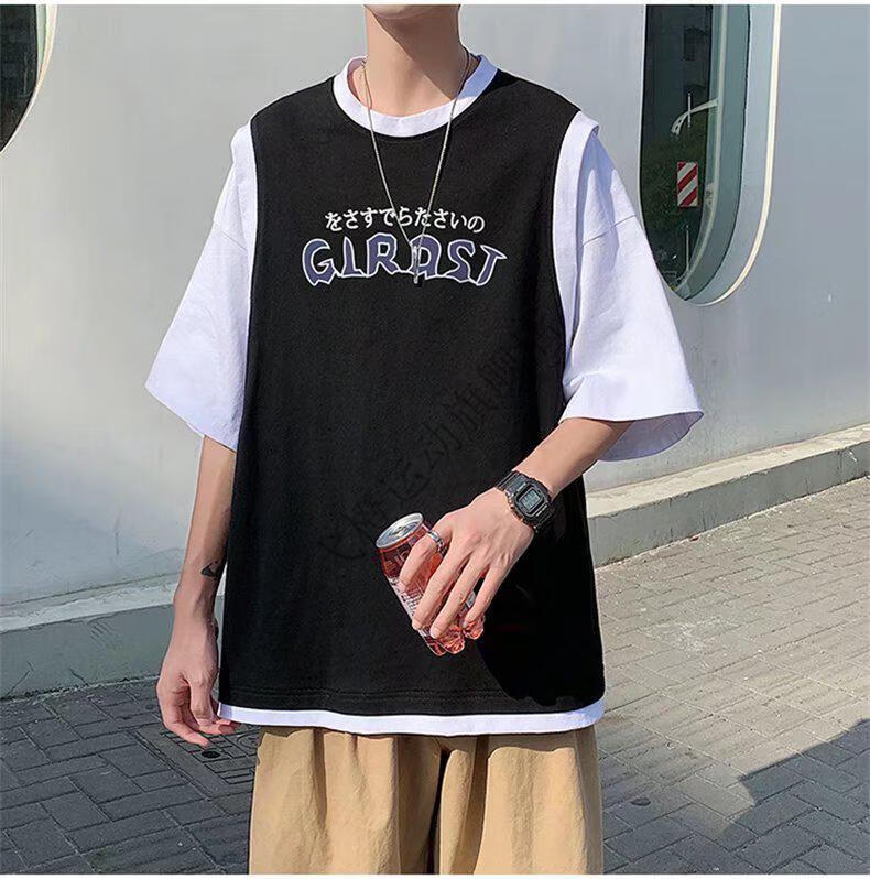 tnt时代少年团马嘉同款应援t恤宋亚轩贺峻霖周边短袖女上衣夏季 黑色